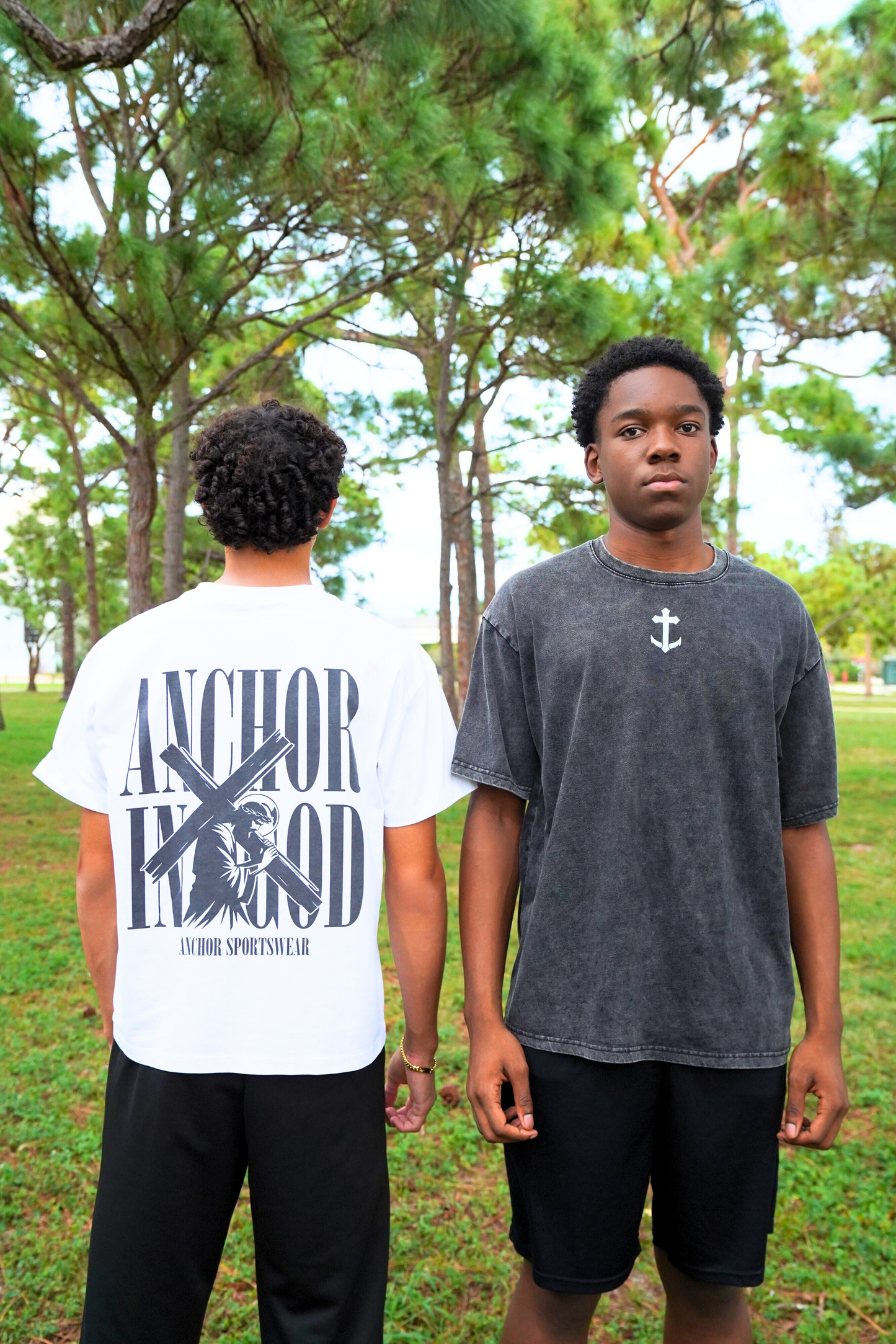 White Sorona Tee - Anchor in God