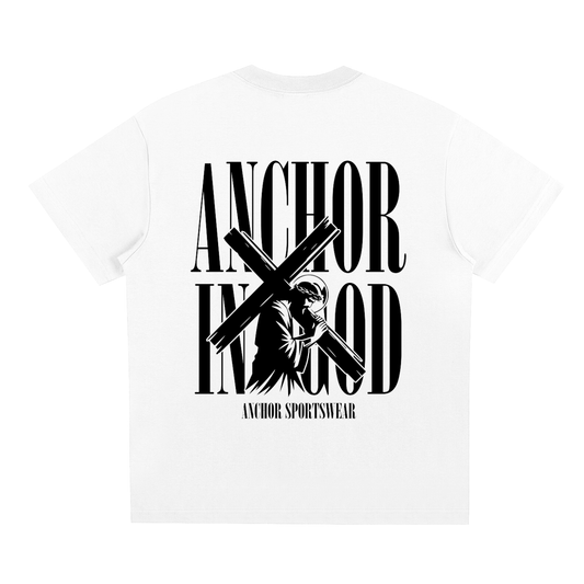 White Sorona Tee - Anchor in God